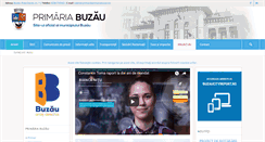 Desktop Screenshot of primariabuzau.ro